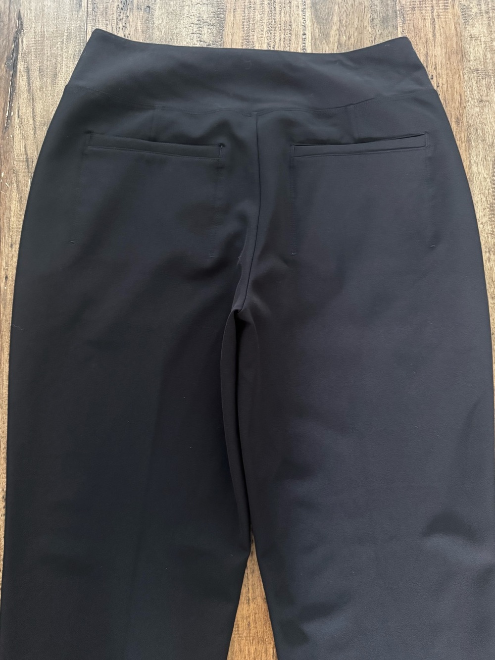 Athleta Endless High Rise Pant Black Women's Size 6 Pull On Travel Work Pants - Picture 7 of 11